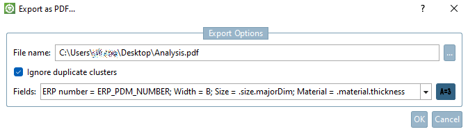 Esportazione in PDF [Export as PDF...]...