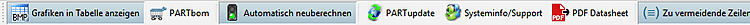 "TextBesideIcon" utilizzando come esempio la barra degli strumenti "Standard".