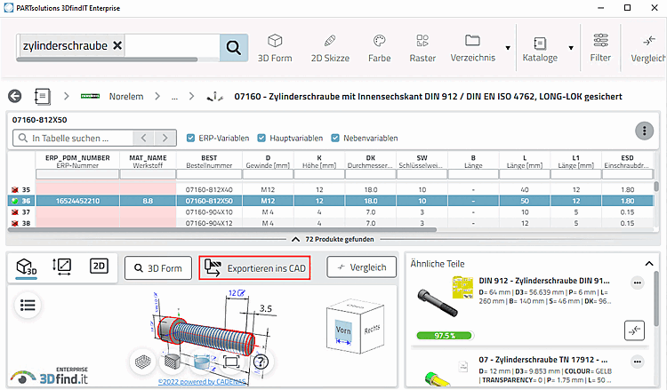 Esportazione in CAD [Export to CAD]