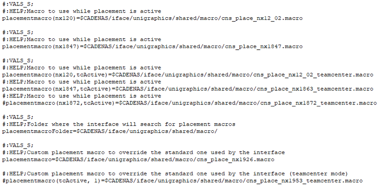 Excerpt from ifugnx.cfg with "placementmacro" keys