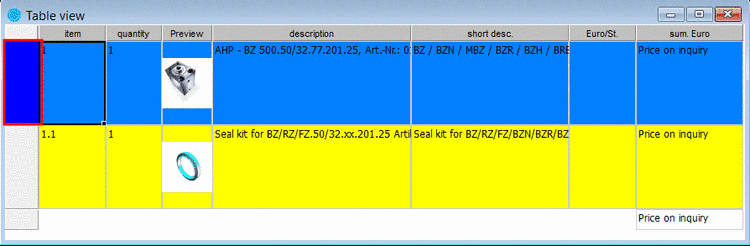 Example: The reference plane is shifted in the direction of Y axis (not the one of the global coordinate system, but the one of the selected [see above figure]) with the value of "-10" and rotated with 45° around the X axis (not the one of the global coordinate system, but the one of the selected [see above figure]).