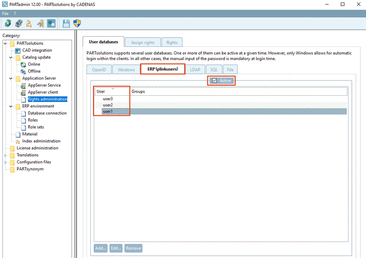 ERP (plinkusers) activated