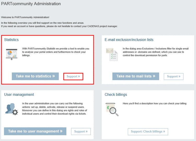 PARTdataManager: The columns "ERP number", "Description" and "Material" (in the figure) are just exemplarily for any information from third party systems.