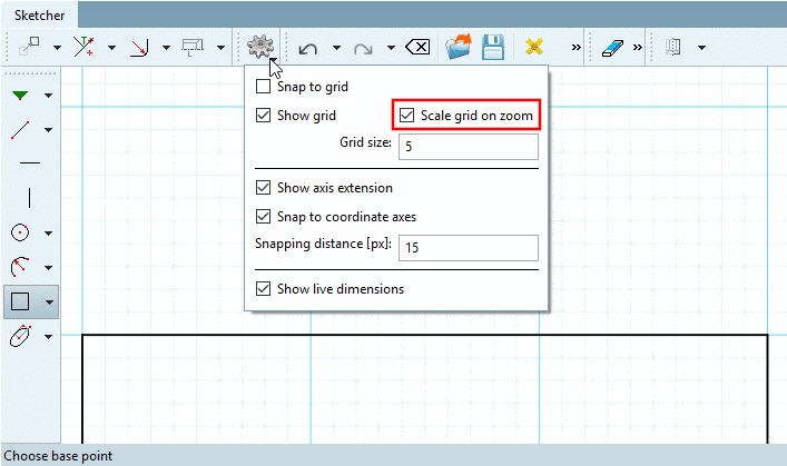 Resolution scaled with factor 10