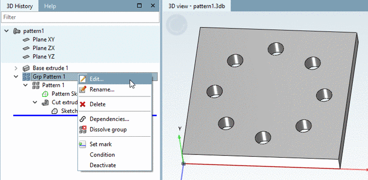 Solid Edge setting options -> Export units