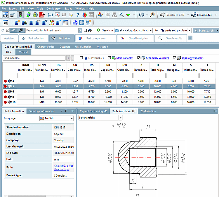 Specifiche tecniche [Technical details]