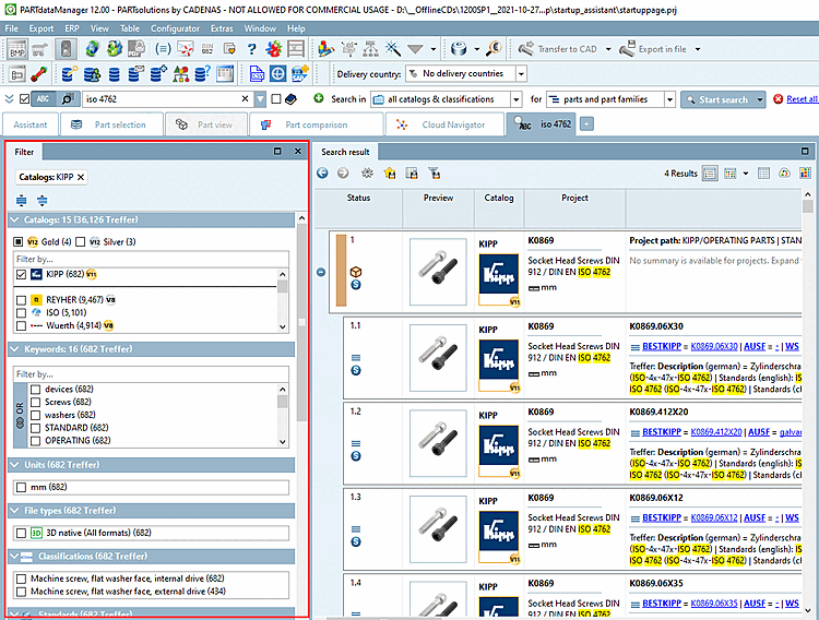 Filtro del produttore [Manufacturer filter]