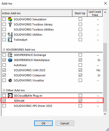 Modulo aggiuntivo 3Dfindit