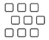 Esempio: larghezza = 6 elementi, altezza = 3 elementi
