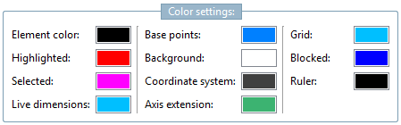 Impostazioni del colore [Color settings]