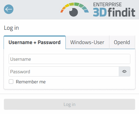 Accedere al database dei collegamenti [Log in to link database]