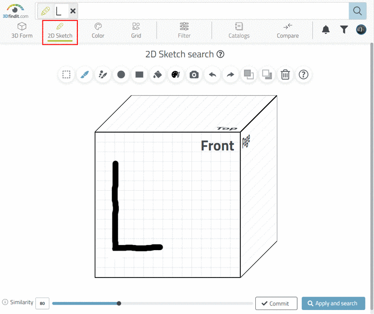 Part with same position within space, but with desired orientation of coordinate system