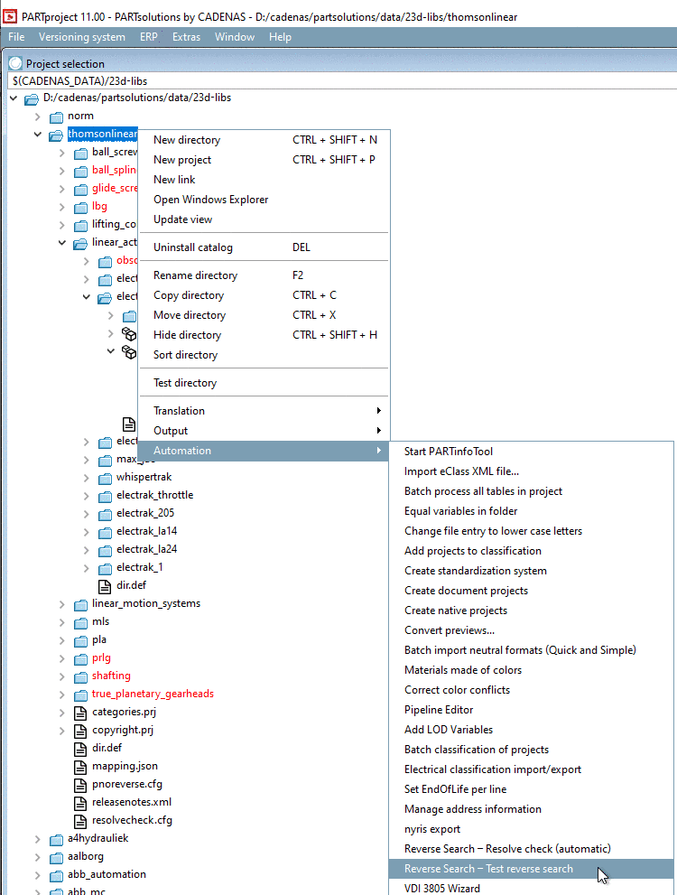 Variable Manager -> Status
