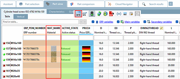 Esempio: materiale sotto forma di immagine