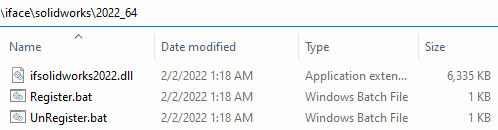 Eseguire Register.bat