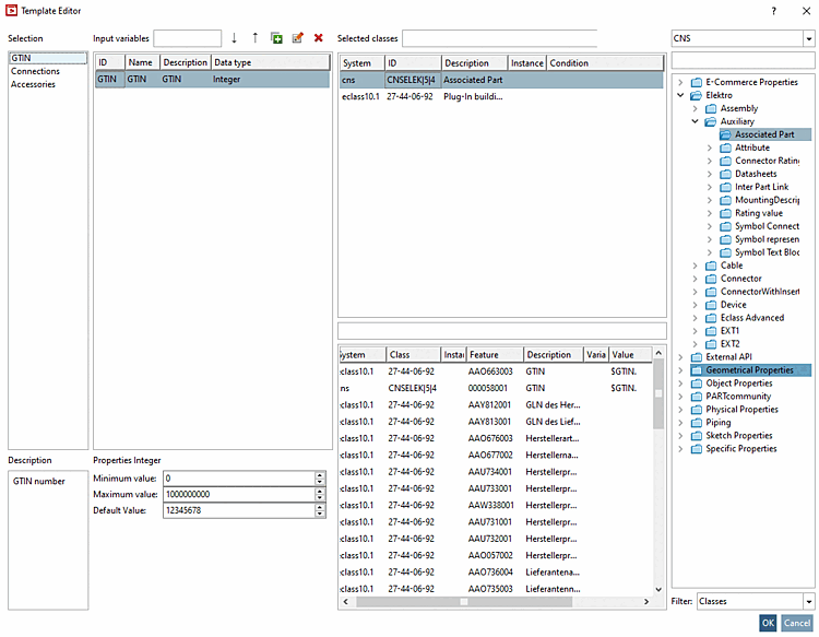 Editor di modelli [Template Editor]