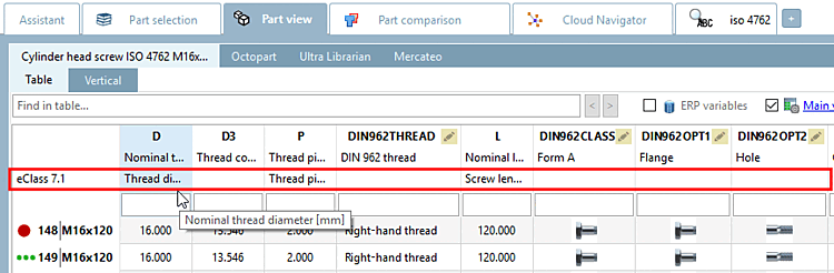 Visualizzare le variabili della classe [Show class variables]