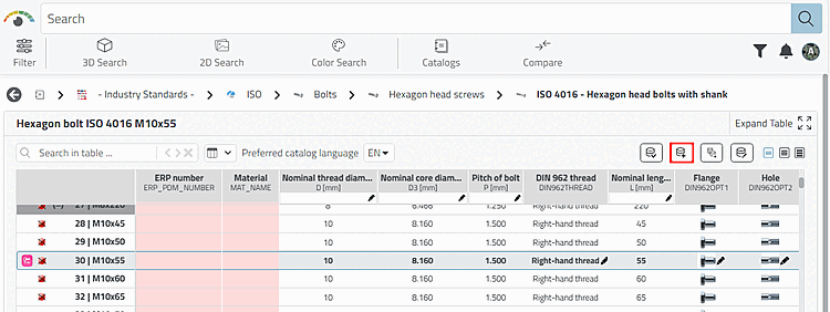 Pulsante "Aggiungi al database dei collegamenti [Add to link database]