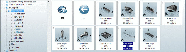 Example: Storage path: relative to 23d libs