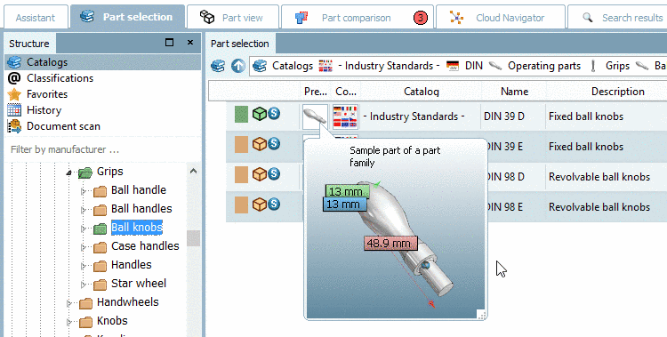 3D Tooltip in "Details" view