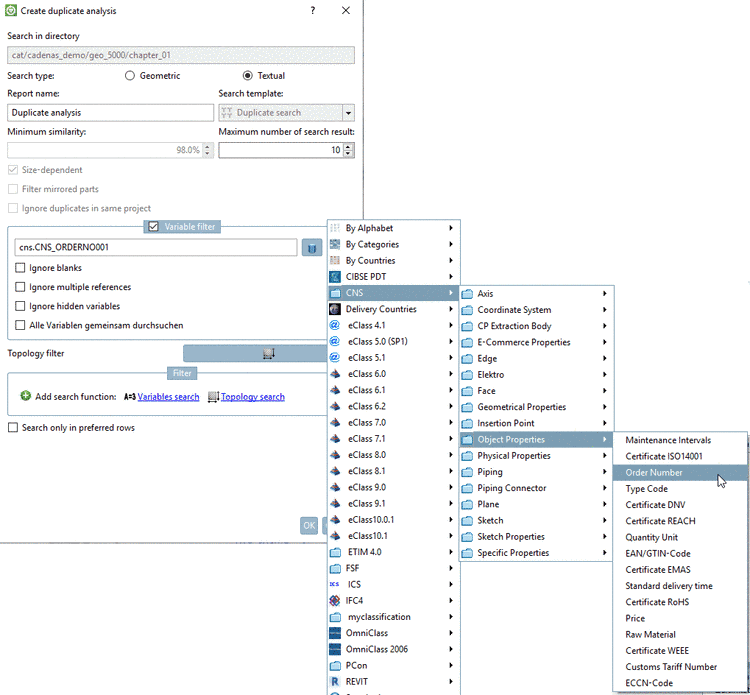TextBesideIcon exemplified by Standard toolbar