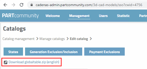 Scarica globaltable.zip