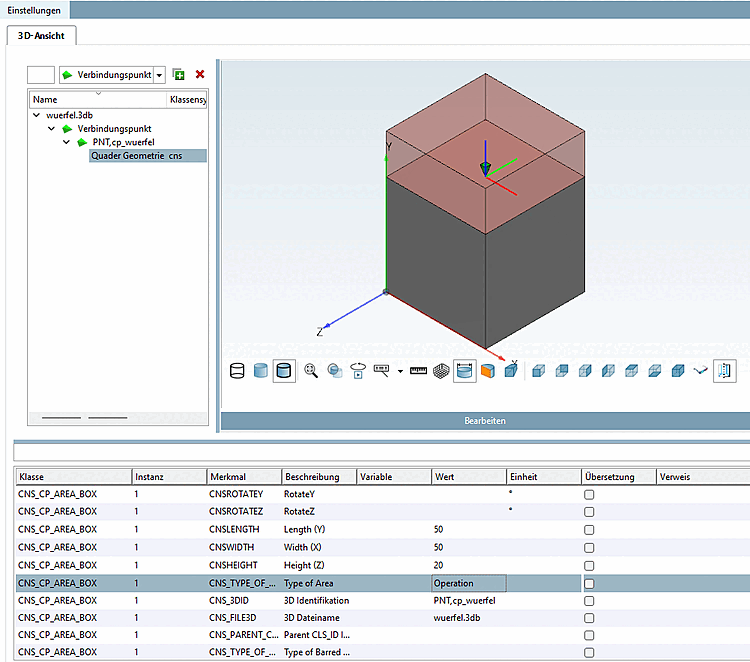 Esempio: spazio di interferenza senza traslazione