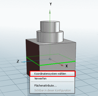 Choose coordinate system