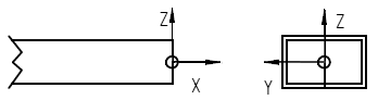 LREF: Rectangular flange