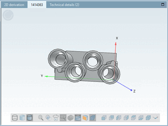 Phoenix Connector 1414363 with 4 Crimp Connections. In each Crimp connection, principally a whole string of different pins with specific article number can be plugged. These are not necessarily identical for each connection. This explains why the classification needs to have maximum flexibility.