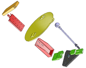 Independent PARTdesigner parts without system of rules