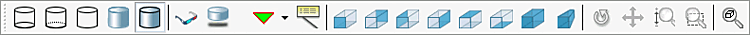 Toolbar "Display modes [View modes] "