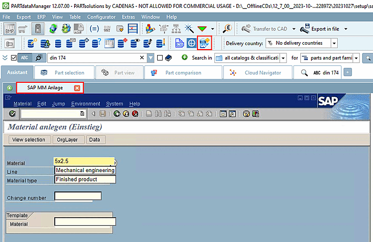 SAP MM creation