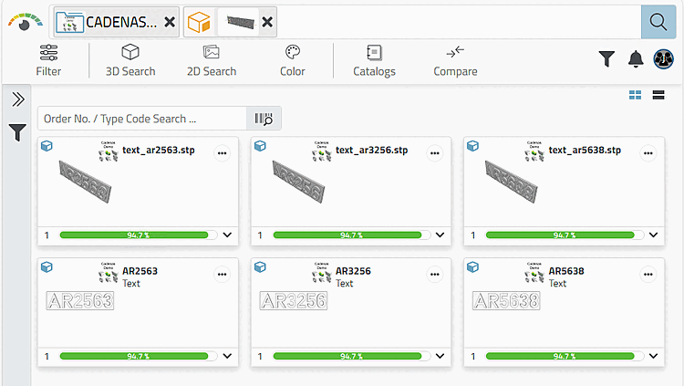 Results for search for "A"