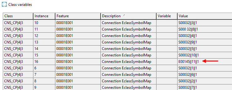 Example: 10 males and 1 PE connection