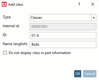 The exemplary figure shows a change of the ID from "01" to "01-A"