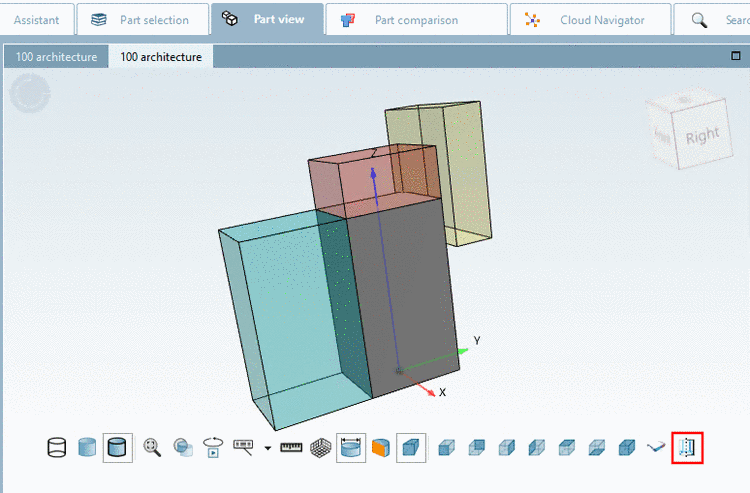 Show auxiliary geometry
