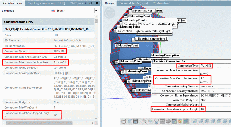 PARTdataManager: Weidmüller Terminal 1267910000