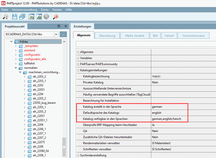Define translation languages