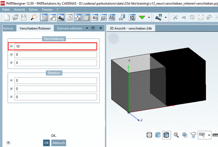 Preview: Displacement by 10