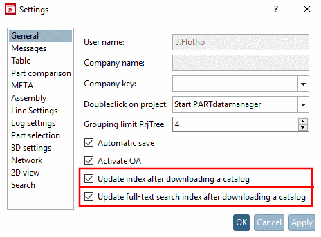 Update full-text search index after downloading a catalog