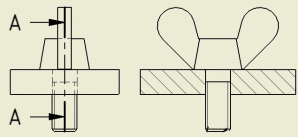 Screw without section