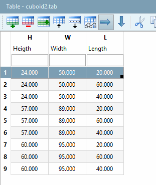 Value range variable "L" resolved