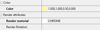An entry under "Color [Color]" → "Color [Color]" is not necessary and - if available - is ignored.