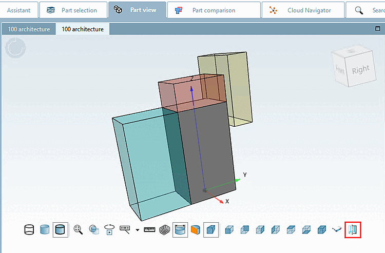 Show auxiliary geometry
