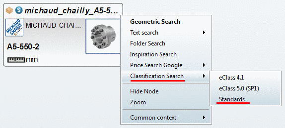 The figure shows the standard dialog with the option to select the material in the list field.