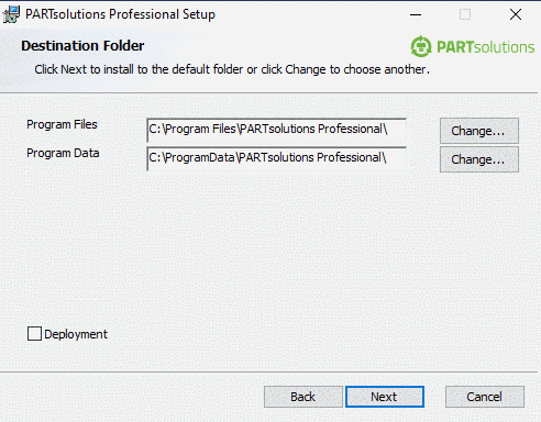 Language selection: Graphical user interface and Catalog