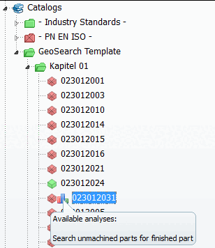 Catalogs " tab page