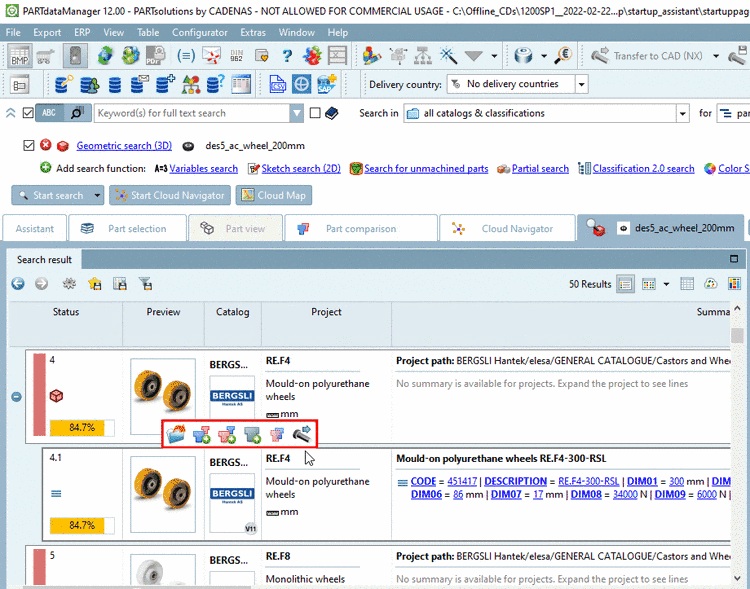 Feature "Cylinder" selected