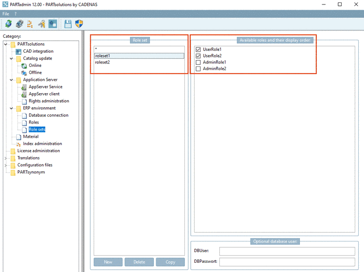 Category "Role sets"